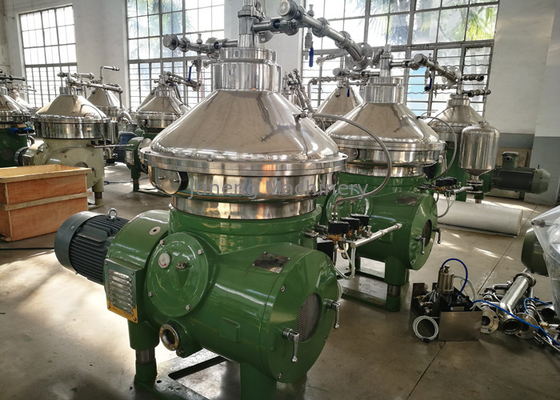 kaufen Automatischer Dauerbetrieb des Edelstahl-Disketten-öliges Wasser-zentrifugaler Trennzeichen-22kw online manufacture
