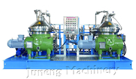 Vertical two phase marine oily water fuel filter separator