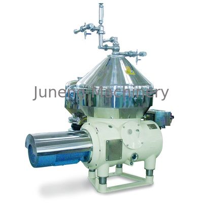 Qualität  Disc Stack Centrifuge Separator for Milk Clarification with Long Service Life, PLC Control Automatic Discharge, and High Speed Separation Fabrik